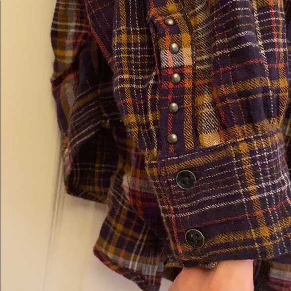 We The Free Free People flannel small - Picture 3 of 3